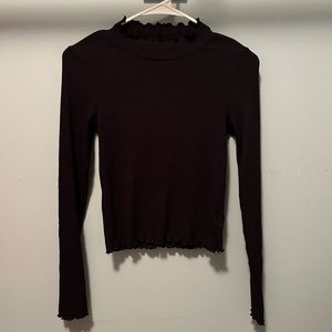 American Eagle. Black long sleeve. Size small.